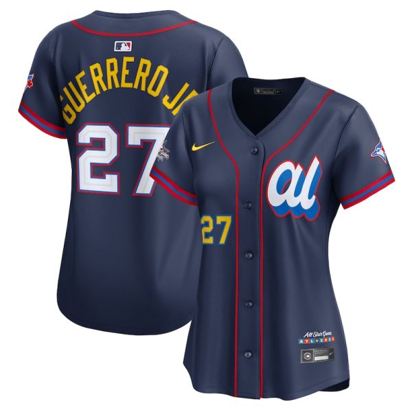 Vladimir Guerrero Jr. American League Women's 2025 All-Star Edition Limited Player Jersey - Navy