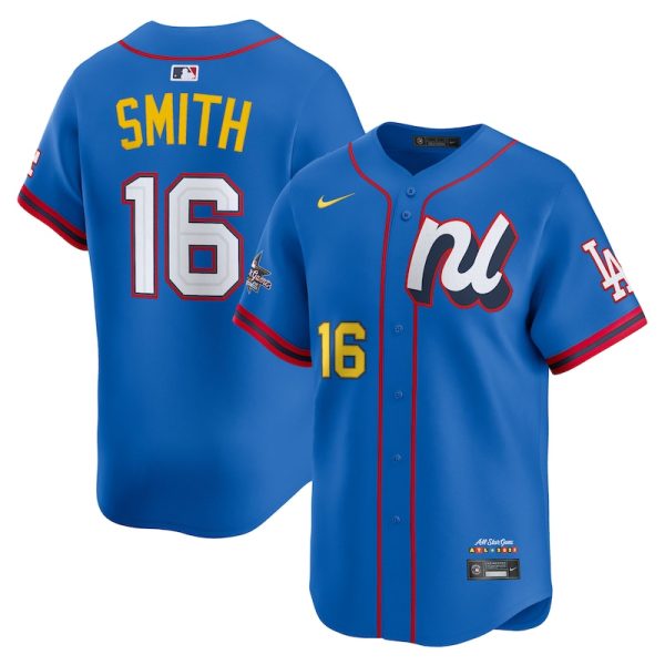 Will Smith National League 2025 All-Star Edition Limited Player Jersey - Blue